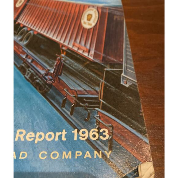 1963 Pennsylvania Railroad Company Annual Shareholders Report Vintage PRR - Picture 3 of 9
